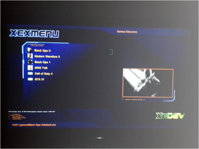 Xex Menu (681x511), Png Download
