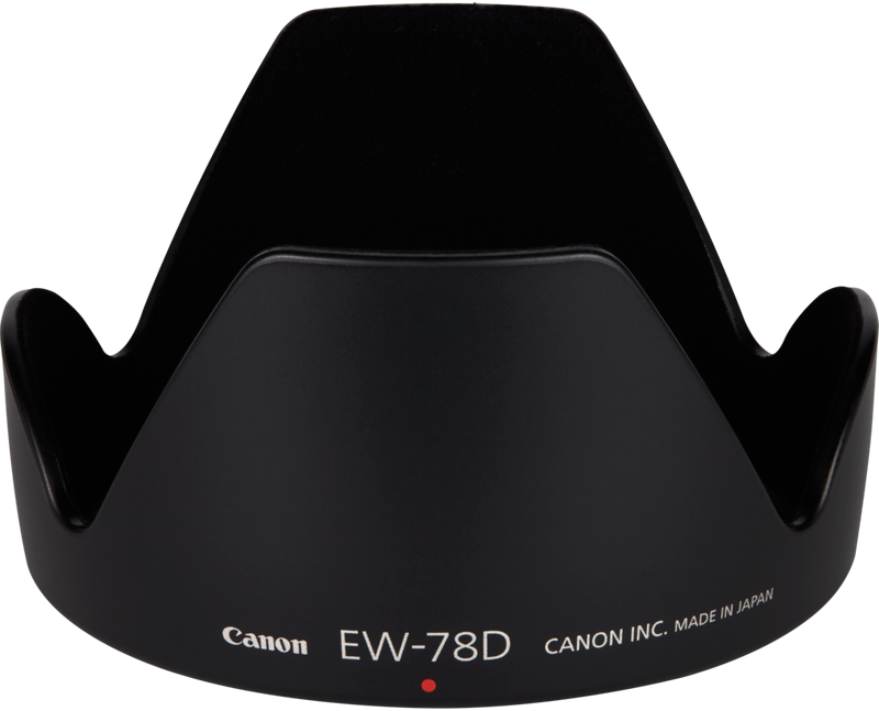 Canon Lens Hood Ew-78d For Lens With 78mm Hood Diameter - Canon Ew 73b (800x647), Png Download