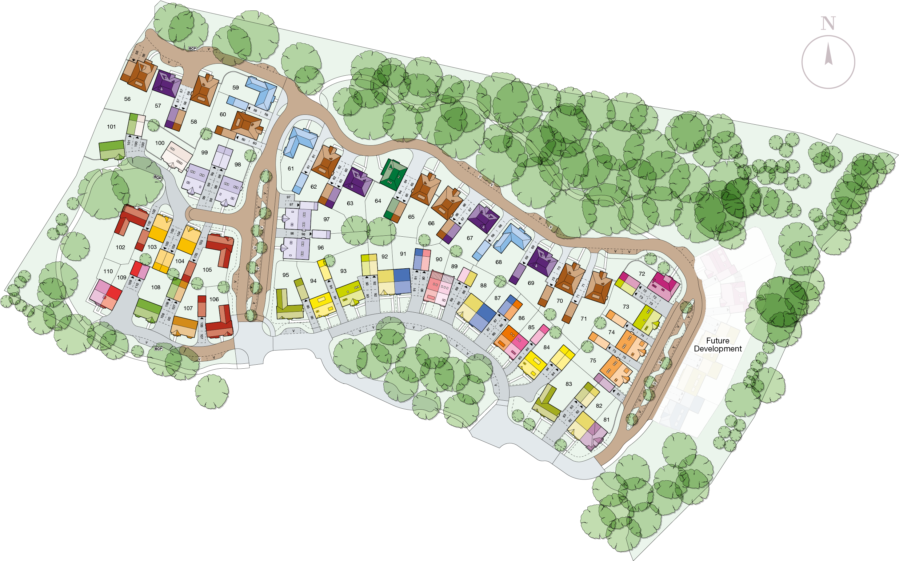 Development Layout - Plan (3072x2000), Png Download