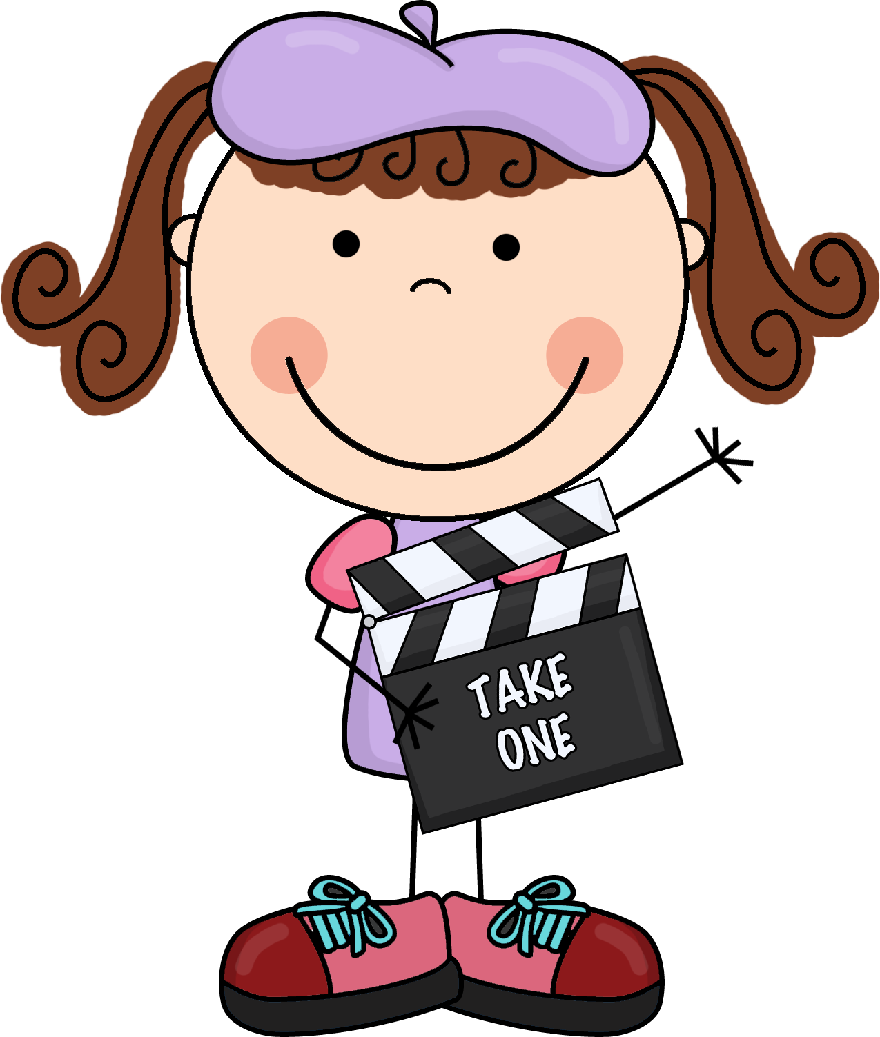 Good Luck Clipart For Kids Best - Tourist Clipart (1275x1503), Png Download
