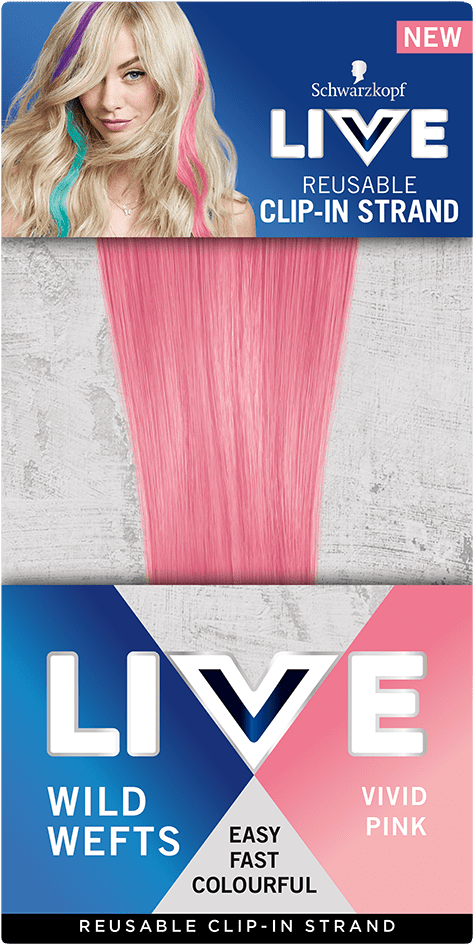 Live Colour Hair Dye From Schwarzkopf - Schwarzkopf Live Colour Pastel Candy Pink (532x1004), Png Download