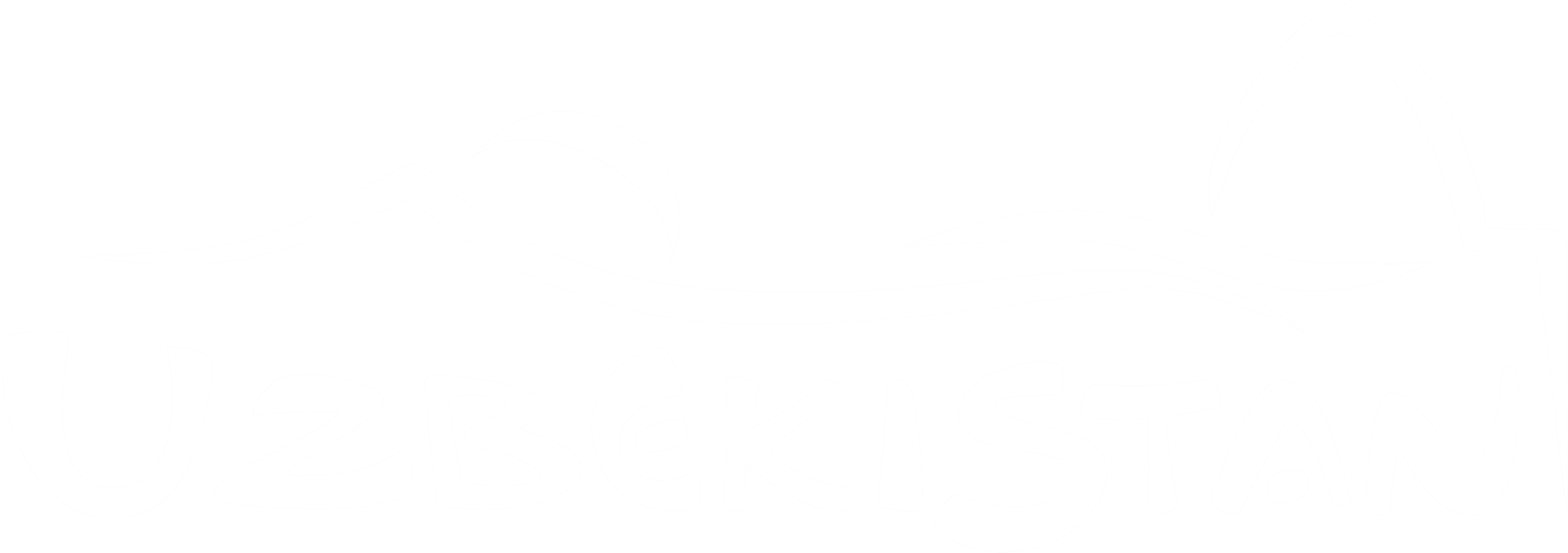 About Uzbekistan - Calligraphy (1604x553), Png Download