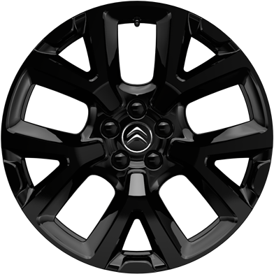 Llantas De Aluminio Art Black 19" T&n Negras - Peugeot 3008 Black Wheels (700x467), Png Download