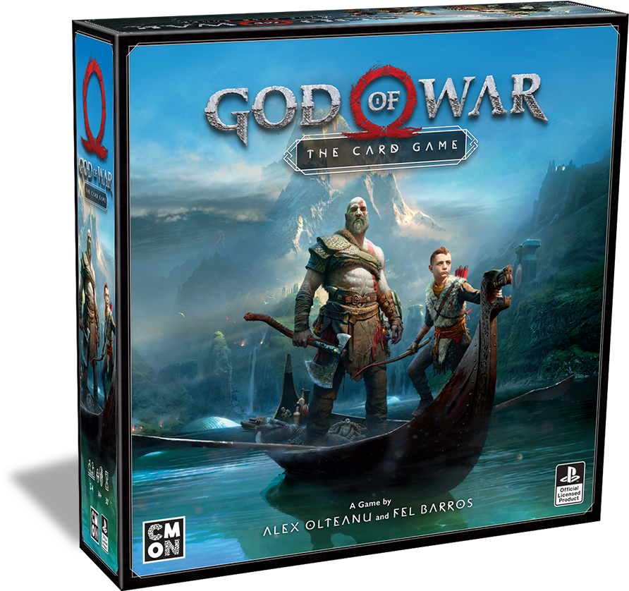 Cmon Announces God Of War - God Of War Card Game (963x900), Png Download