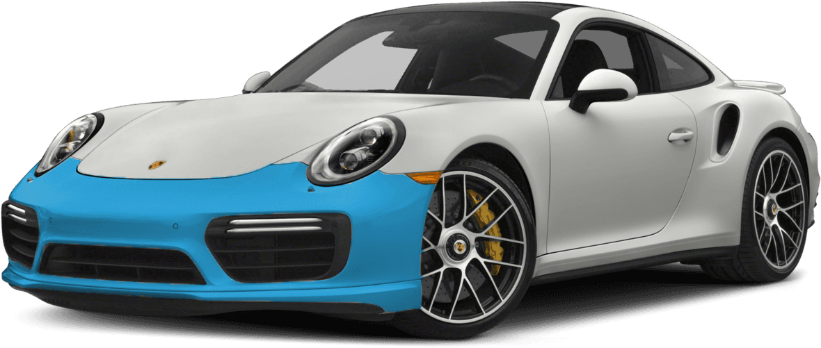 Front Bumper Clear Auto Bra - 2019 Porsche 911 Turbo Ss (1280x960), Png Download
