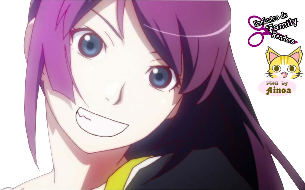 What The **** - Monogatari Series (1005x627), Png Download