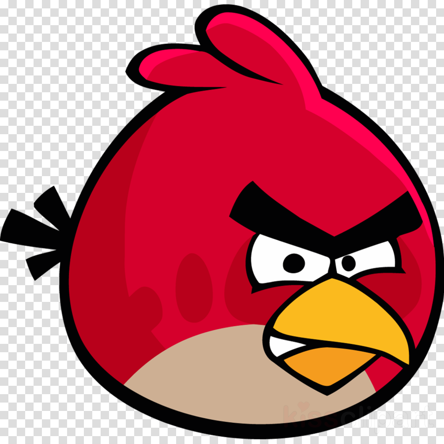 Angry Bird Clipart Angry Birds Star Wars Clip Art - Angry Bird Icon Png (900x900), Png Download