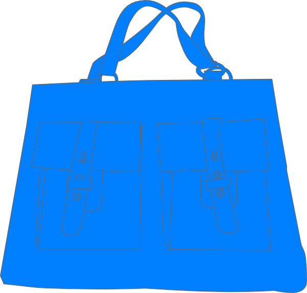 Small - Bag Clip Art (600x572), Png Download