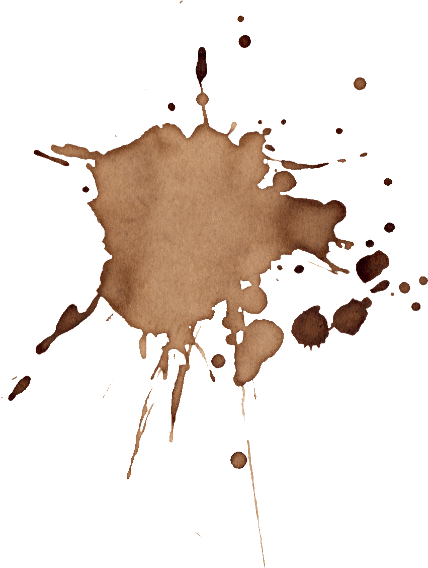 16 Coffee Stains Splatter Vol - Illustration (1056x1212), Png Download