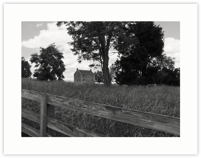Mclean Farm, Appomattox, Va, 2012 - Monochrome (750x606), Png Download