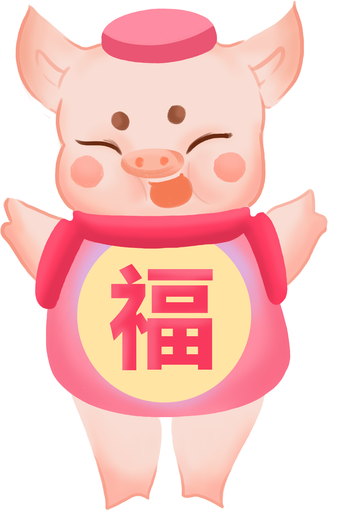 Pig Year Baby 2019 Png And Psd - Pig (2000x2000), Png Download