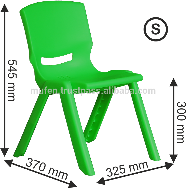 School's Student Chair Abs Pp-bc Plastic - Chair (787x828), Png Download