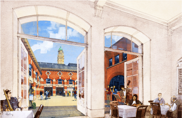 2 / - Royal College Music Building Plans (972x400), Png Download