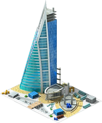 Bahrain Wtc L1 - Skyscraper (350x422), Png Download