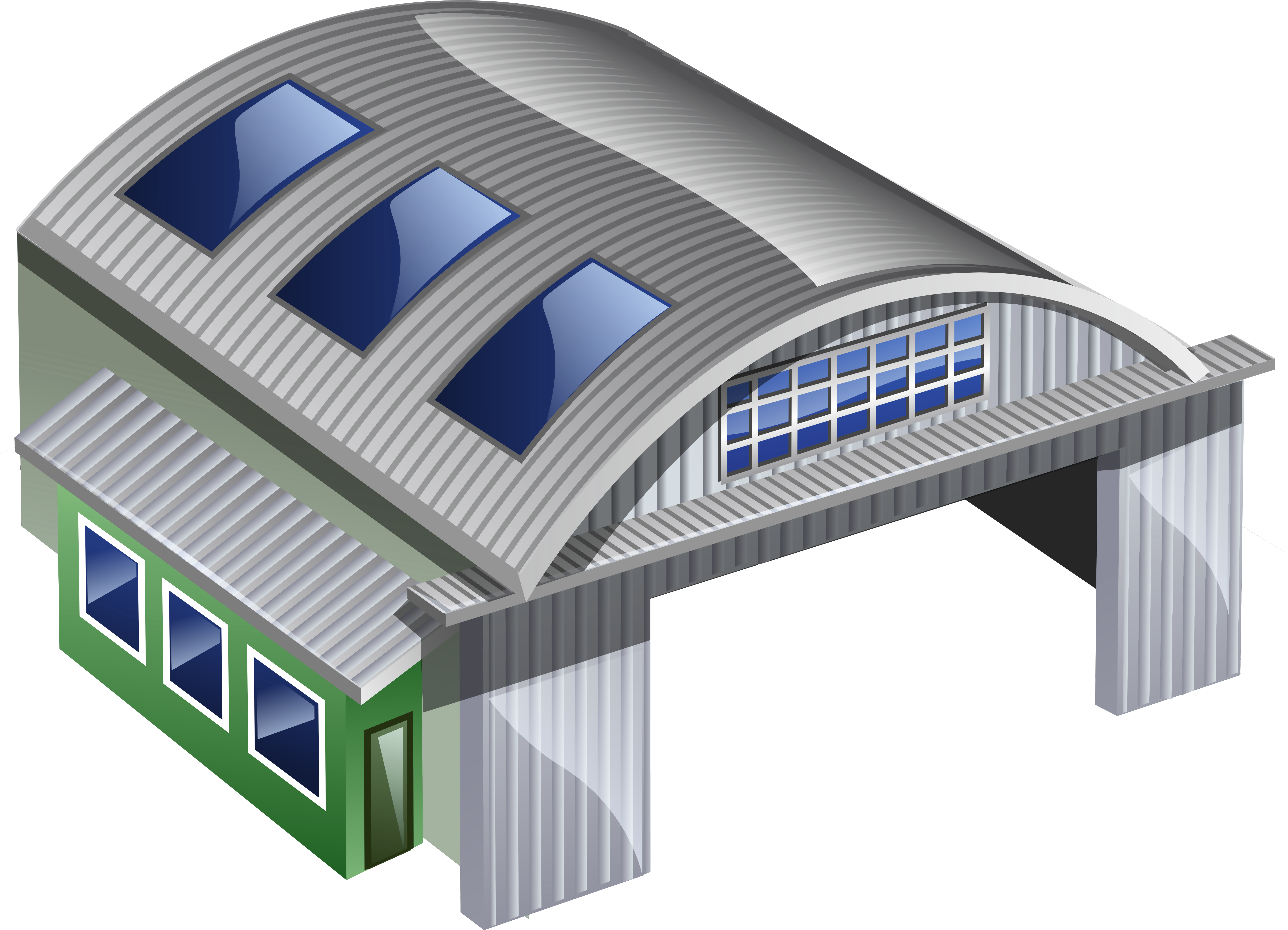 Hangar Png Clip Art (8000x5952), Png Download