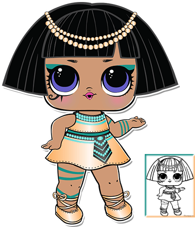 Resultado De Imagen Para L - Lol Surprise Serie 3 (352x417), Png Download