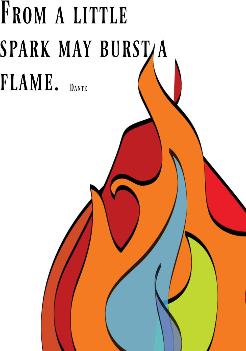 Fire - Ich Lebe In Einem Jachthafen Großes Skyhome Karte (1000x1412), Png Download