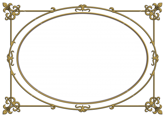 Elegant Silver Frame Png Download - Circle (550x388), Png Download