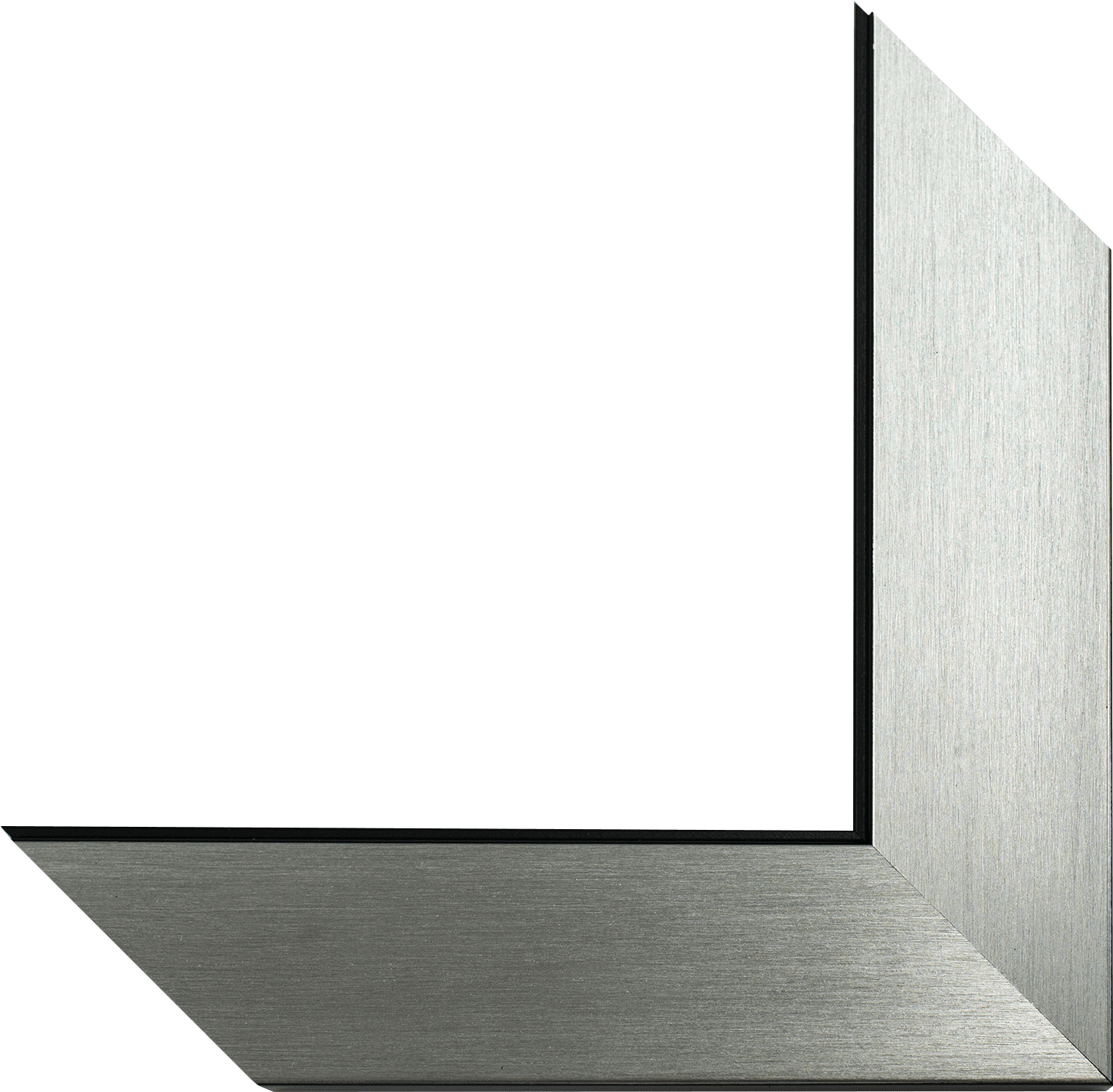 Silver Mirror Frame - Mirror (1500x1500), Png Download