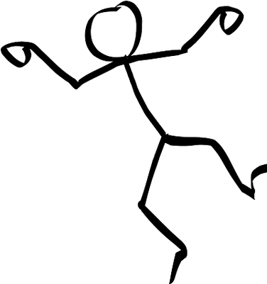 Stick Figure Png (400x400), Png Download