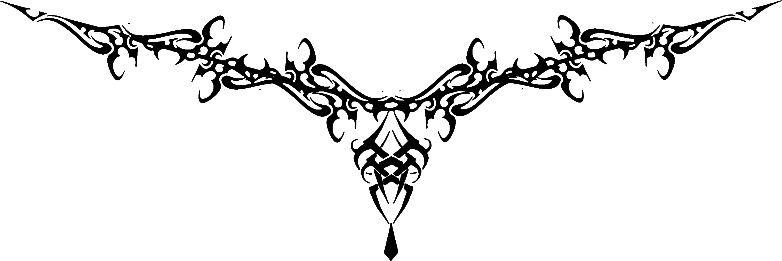 Bfn - Rose Tattoo (3091x1117), Png Download