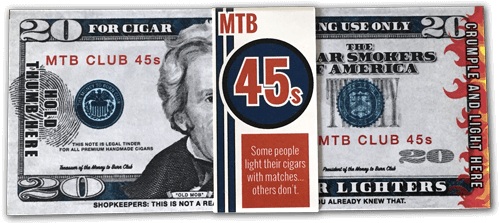 Refill Pack For The Mtb 45s $20 Bill Novelty Cigar - Cigars (500x500), Png Download