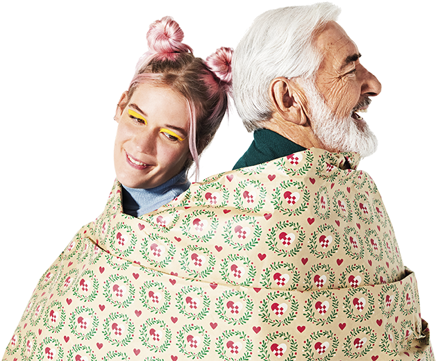 Come Together Christmas - Senior Citizen (708x550), Png Download