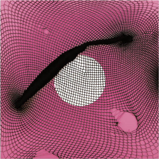 'saunter' Fishnet Sleeve - Stereogum (800x800), Png Download