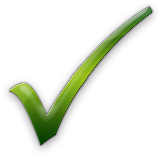 Simple Check Mark Icon - Green Tick (420x420), Png Download