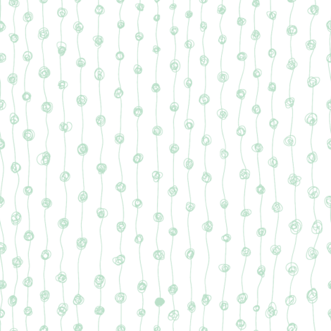 Dot Line Mint Coordinate Fabric By Modfox On Spoonflower - Glass Bottle (470x470), Png Download