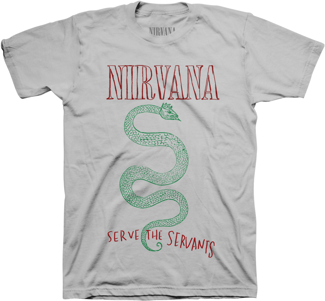 Serve The Servants Tee - Nirvana Serve The Servants T Shirt (1200x1200), Png Download