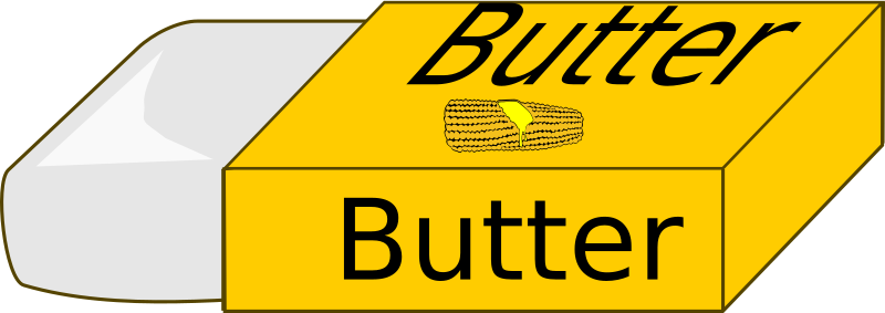 Medium Image - Butter Clip Art Png (800x283), Png Download