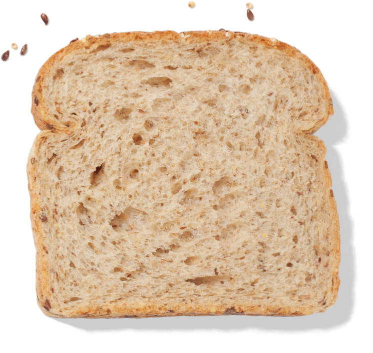 Boulangerie St-méthode Png Royalty Free - Bread Top View Png (800x800), Png Download