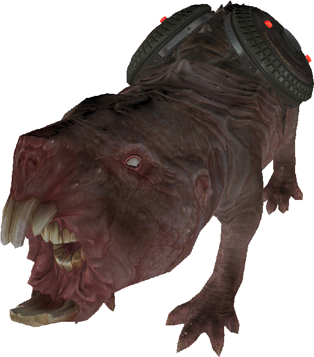 Mined Mole Rat - The Vault (826x746), Png Download