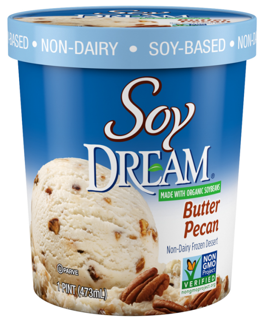 Butter Pecan - Soy Dream Non-dairy Frozen Dessert, Vanilla - 1 Qt (1024x1024), Png Download