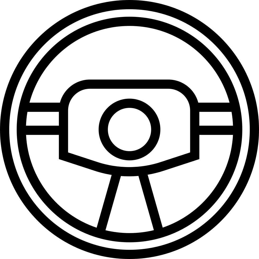 Steering Wheel Outline - Telugu Desam Party Symbol (980x980), Png Download