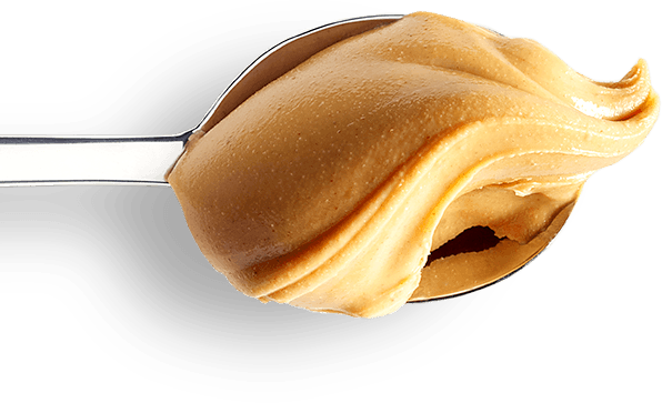 Peanut Butter Spoon Png (596x363), Png Download