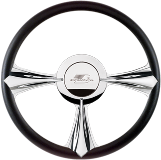 Profile Collection 14" - Billet Steering Wheels (367x367), Png Download