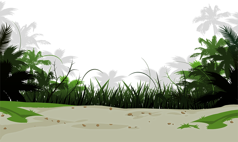 Png Image Of Jungle (768x458), Png Download