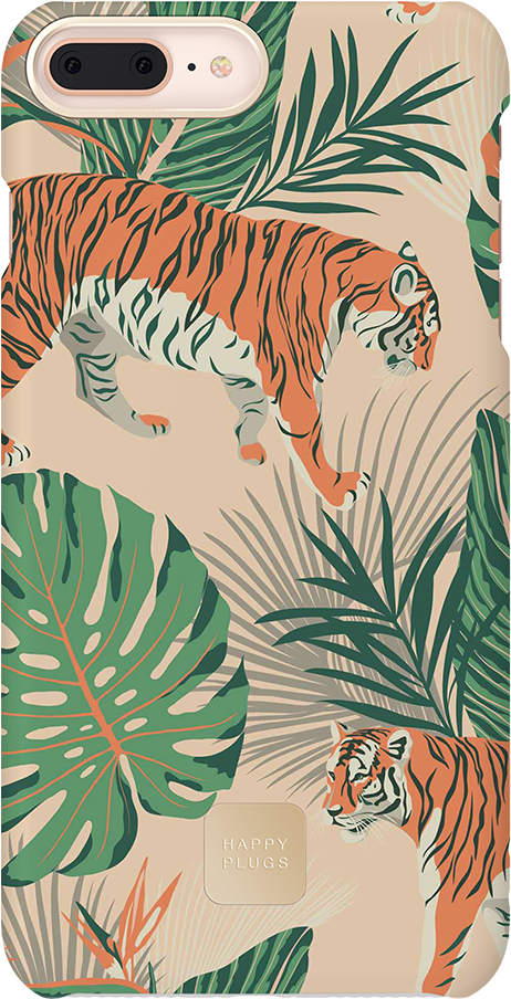 Iphone 8/7 Plus Case Sunny Jungle - Happyplugs Cases (999x999), Png Download