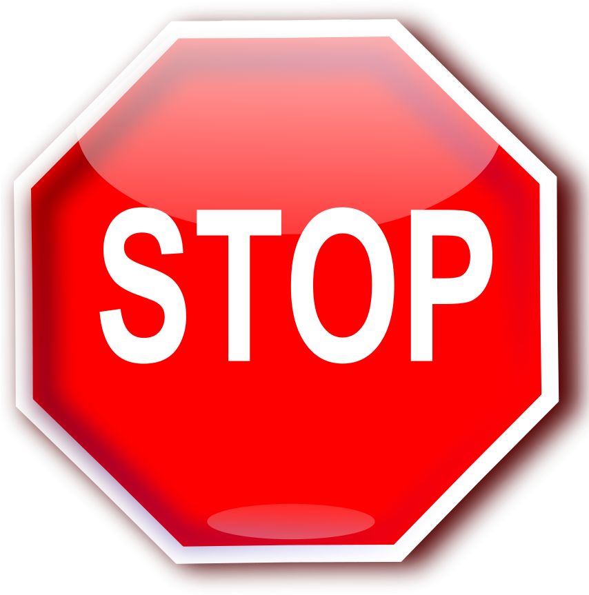 Clipart Png File Tag List, Clip Arts Svg File - Stop Sign Clip Art (853x900), Png Download