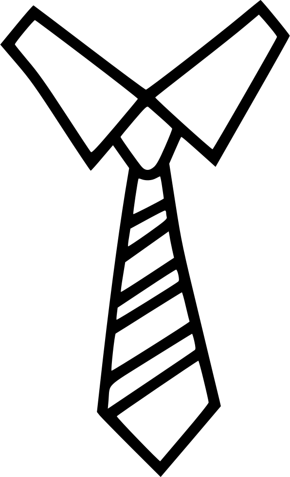 Free Download Corbata Para Colorear Clipart Coloring - Necktie (596x980), Png Download