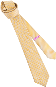 Corbata De Siete Pliegues Con Motivo Diamond Chain - Necktie (505x394), Png Download