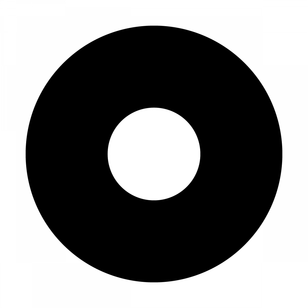 More Views - Twitter Icon Black Circle (1000x1000), Png Download
