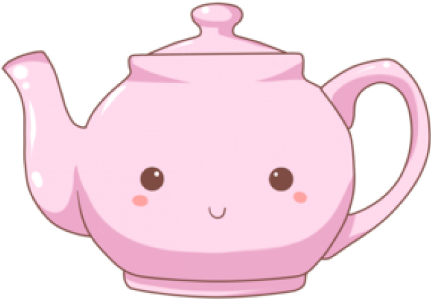 Teacup Clipart Kawaii - Teapot Illustration (640x480), Png Download