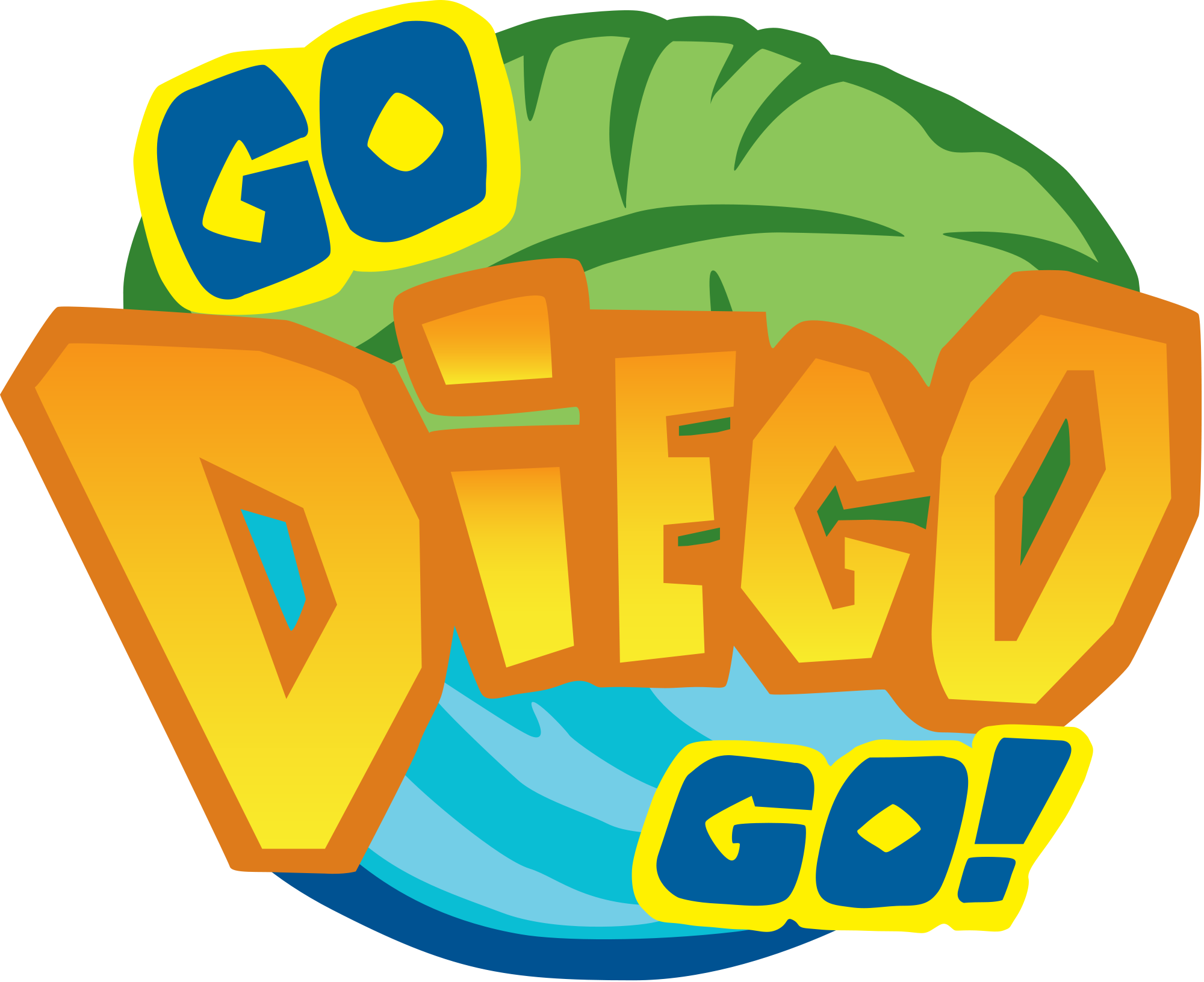 Go Diego Go Logo Logonet Cartoon Wallpaper - Go Diego Go Logo Png (2000x1632), Png Download