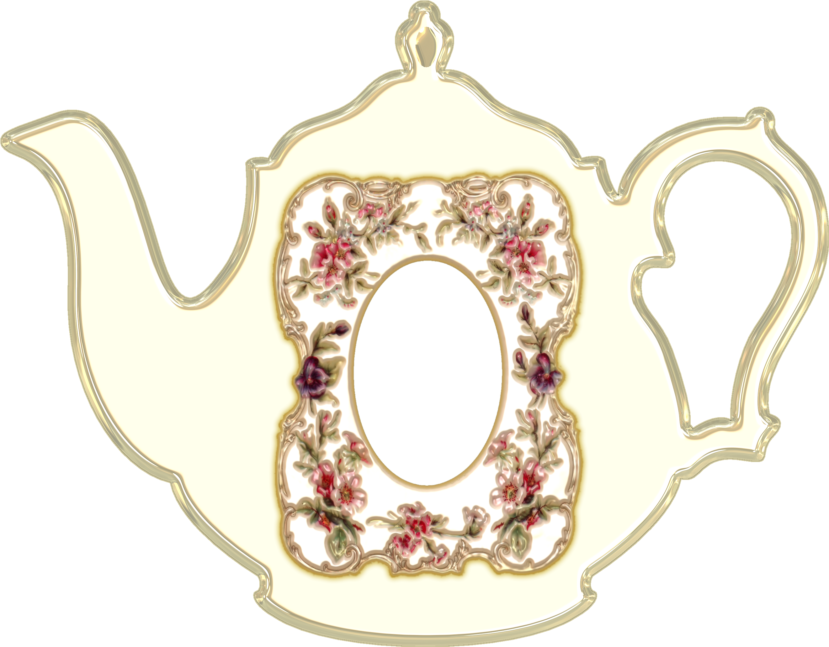 Teapot Pot Porcelain Tea Server 1395085 - Tea Pot Svg (2672x2121), Png Download