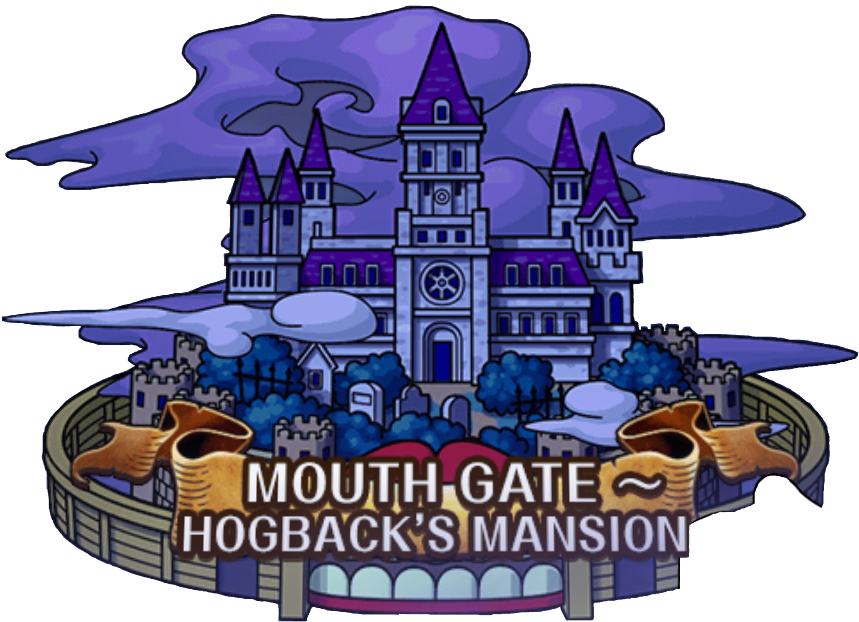 Mouth Gate ~ Hogback's Mansion - One Piece Thriller Bark Castello (868x629), Png Download