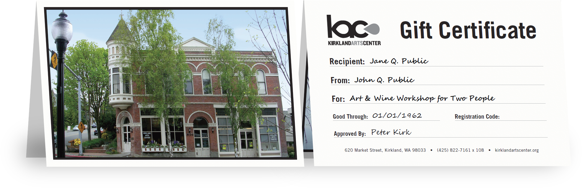 Gift Certificate Example Image - Faculdade Internacional Da Paraíba (1988x697), Png Download