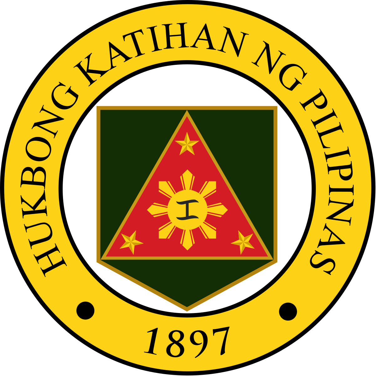 Philippine Army - Logo Of Philippine Army (1200x1200), Png Download